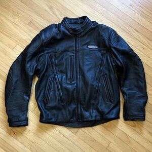 Harley-Davidson Black Leather Motorcycle Jacket
